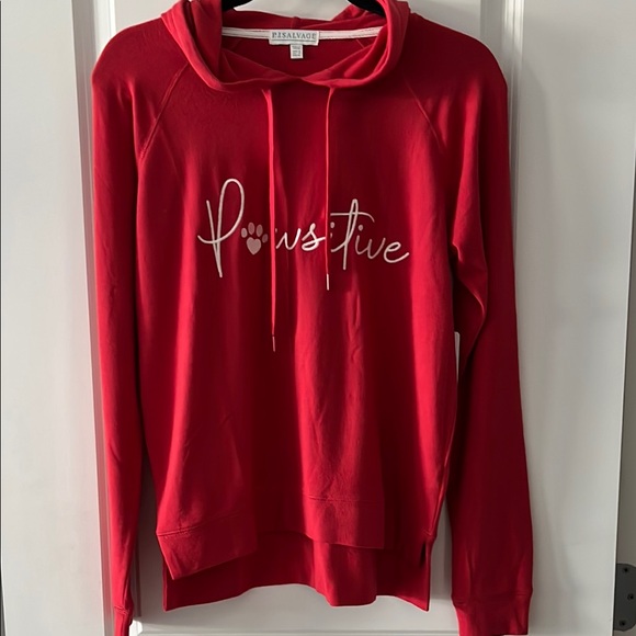 P.J. Salvage Tops - P.J. Salvage Burnt Red Hoodie - Pawsitive